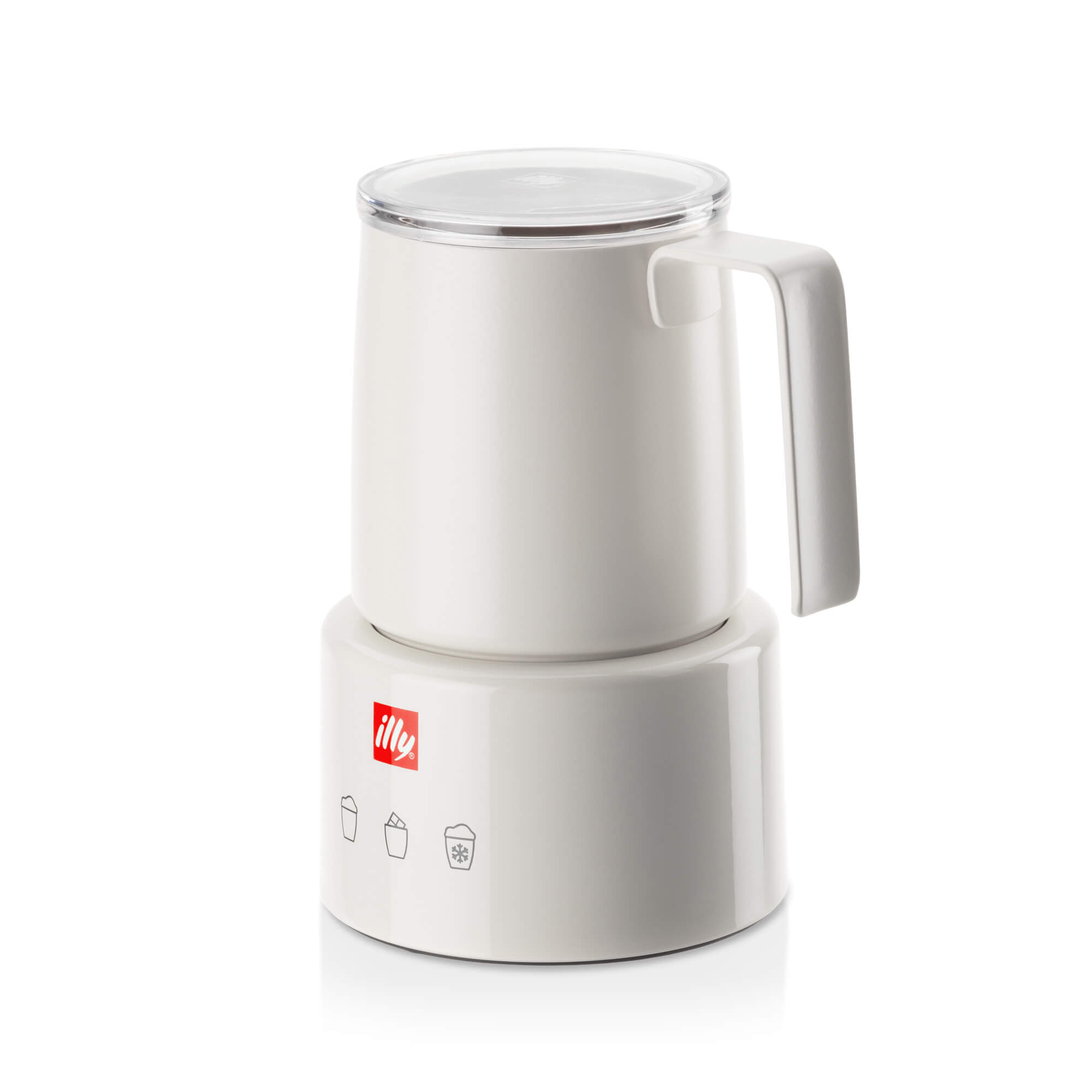 illy Electric Milk Frother Λευκό, Αξεσουάρ Καφέ, 02-07-0102