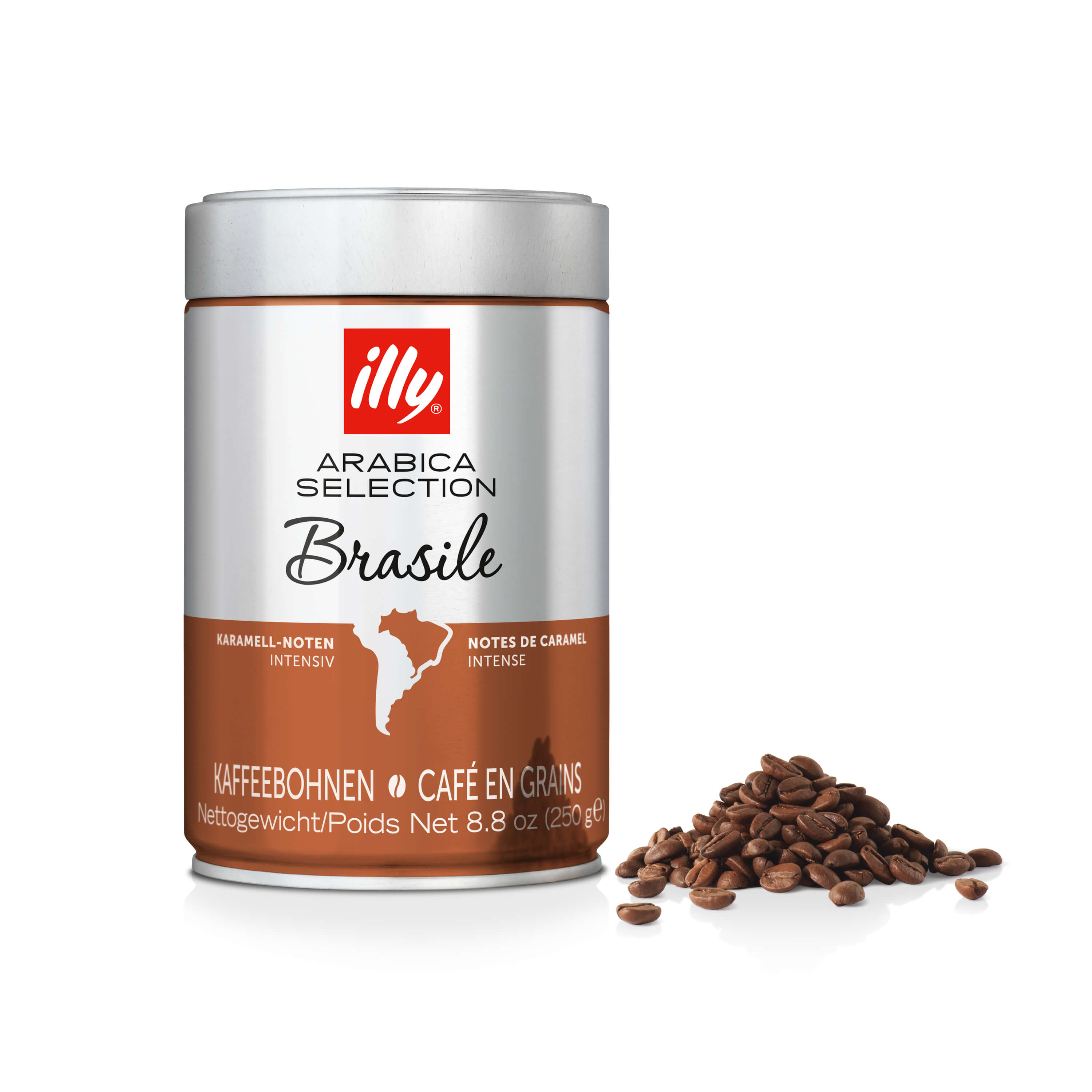 Espresso Σπυρί Arabica Selection BRAZIL - 250γρ, Μοναδικής Γεωγραφικής Προέλευσης, 01-02-0034