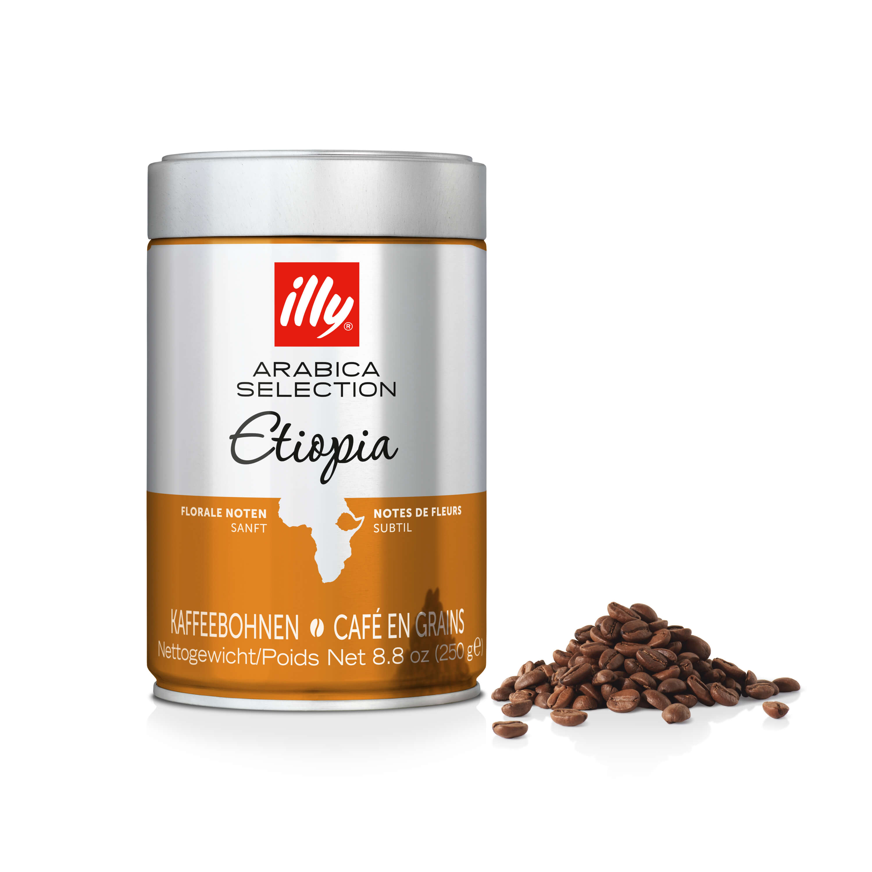 Espresso Σπυρί Arabica Selection ETHIOPIA - 250γρ, Μοναδικής Γεωγραφικής Προέλευσης, 01-02-0035