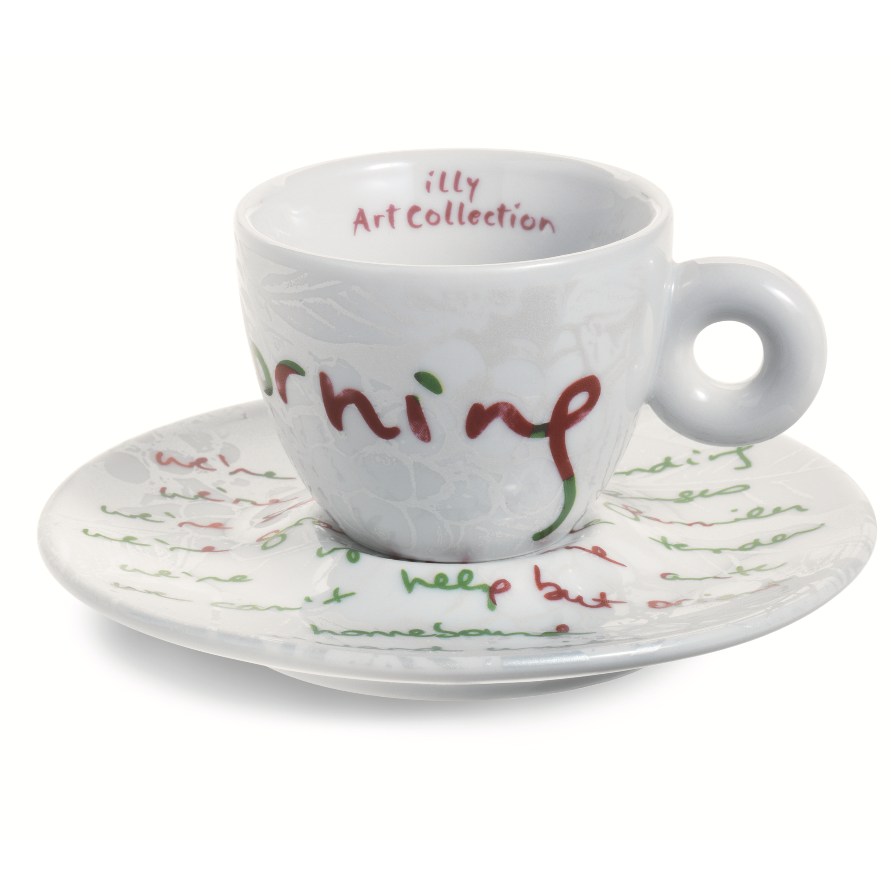 illy Art Collection ALANIS MORISSETTE Σετ Δώρου 2 Espresso Cups + 250gr Αλεσμένου Καφέ illy + DVD, Φλιτζάνια , 02-02-6024
