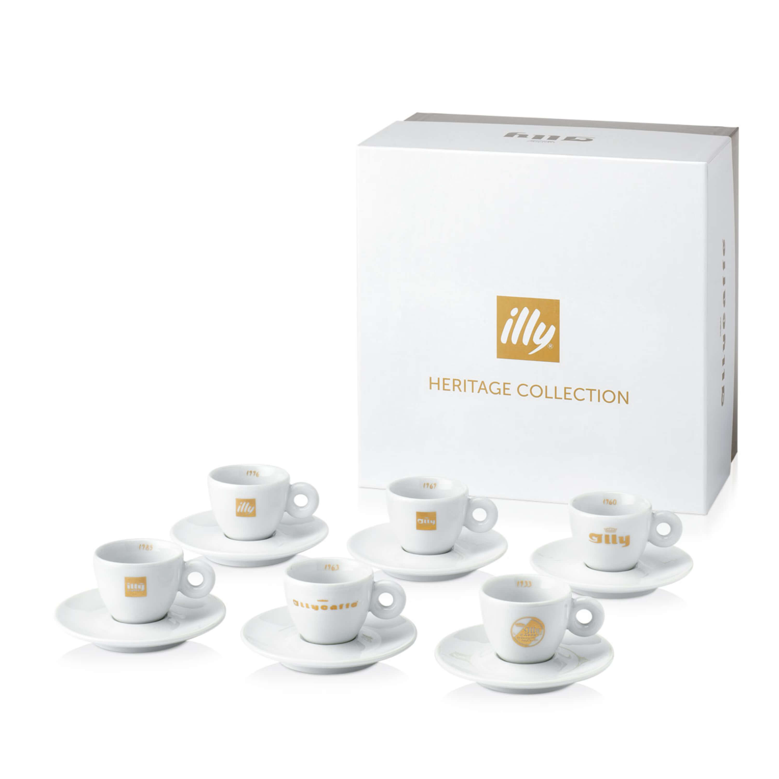 illy Art Collection HERITAGE Σετ Δώρου 6 Espresso Cups, Φλιτζάνια , 02-02-6030