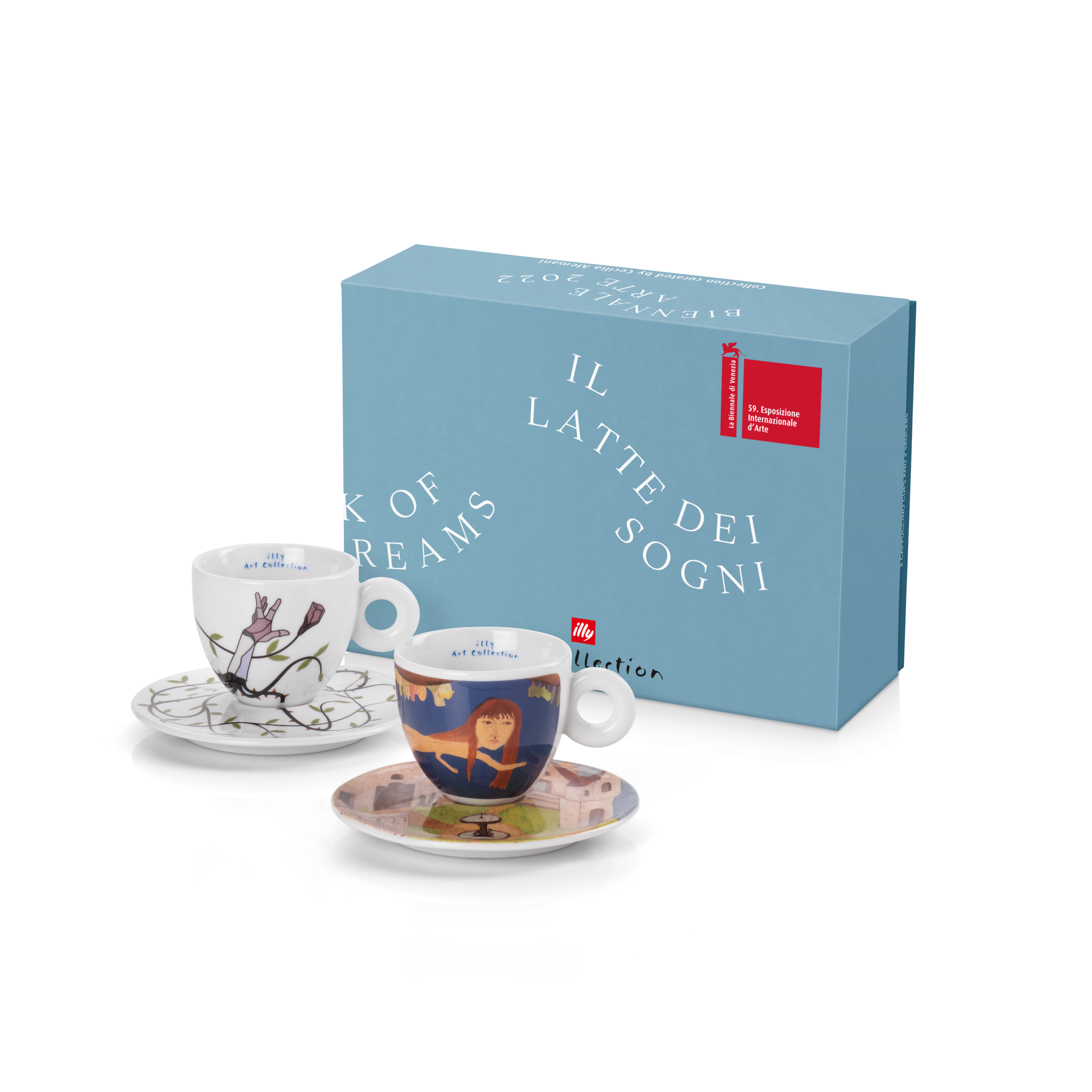 illy Art Collection ΒΙΕΝΝΑLE 2022 Σετ Δώρου 2 Cappuccino Cups | BAEZA & VICUNA, Φλιτζάνια , 02-02-6083