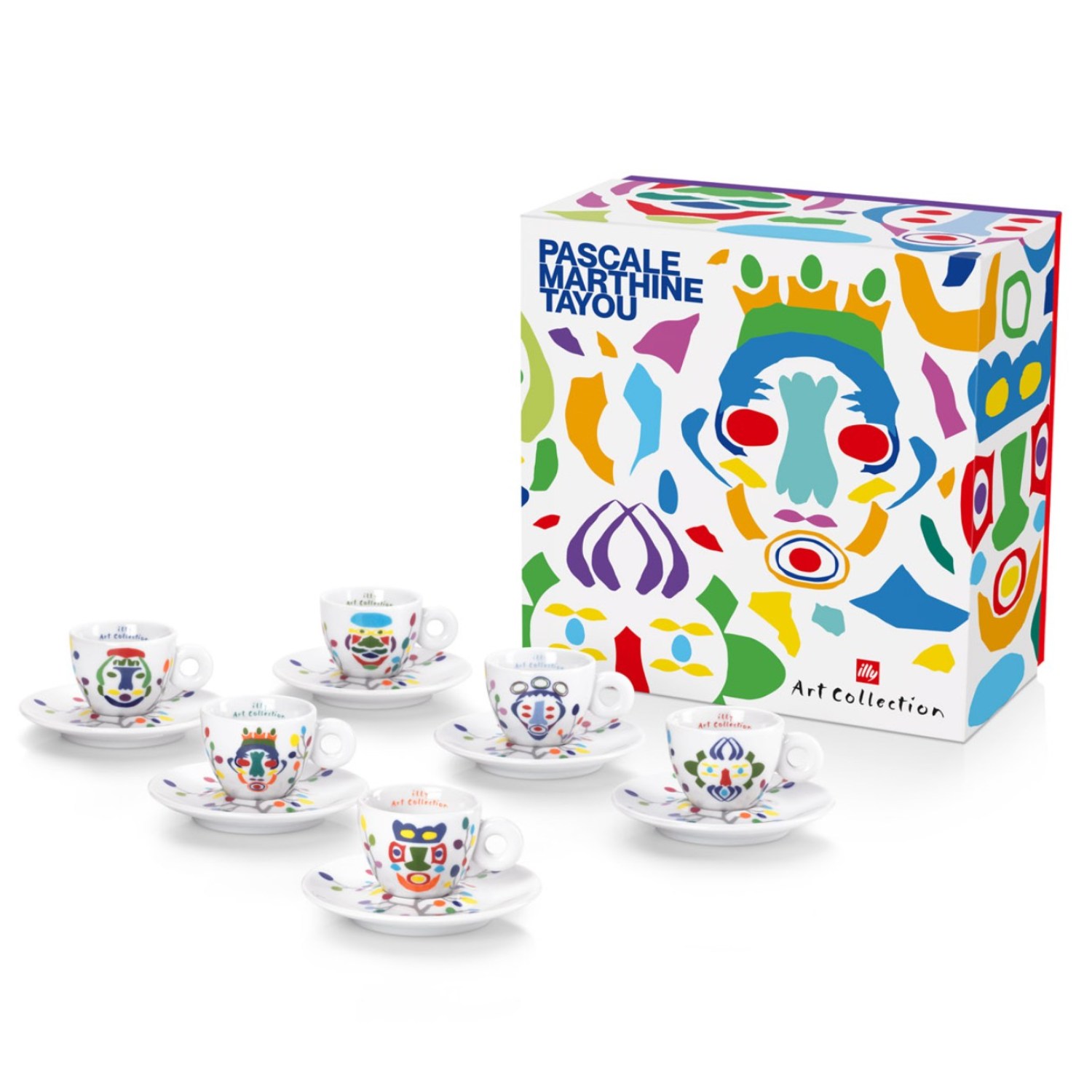 illy Art Collection PASCALE MARTHINE TAYOU Σετ Δώρου 6 Espresso Cups, Φλιτζάνια , 02-02-6090